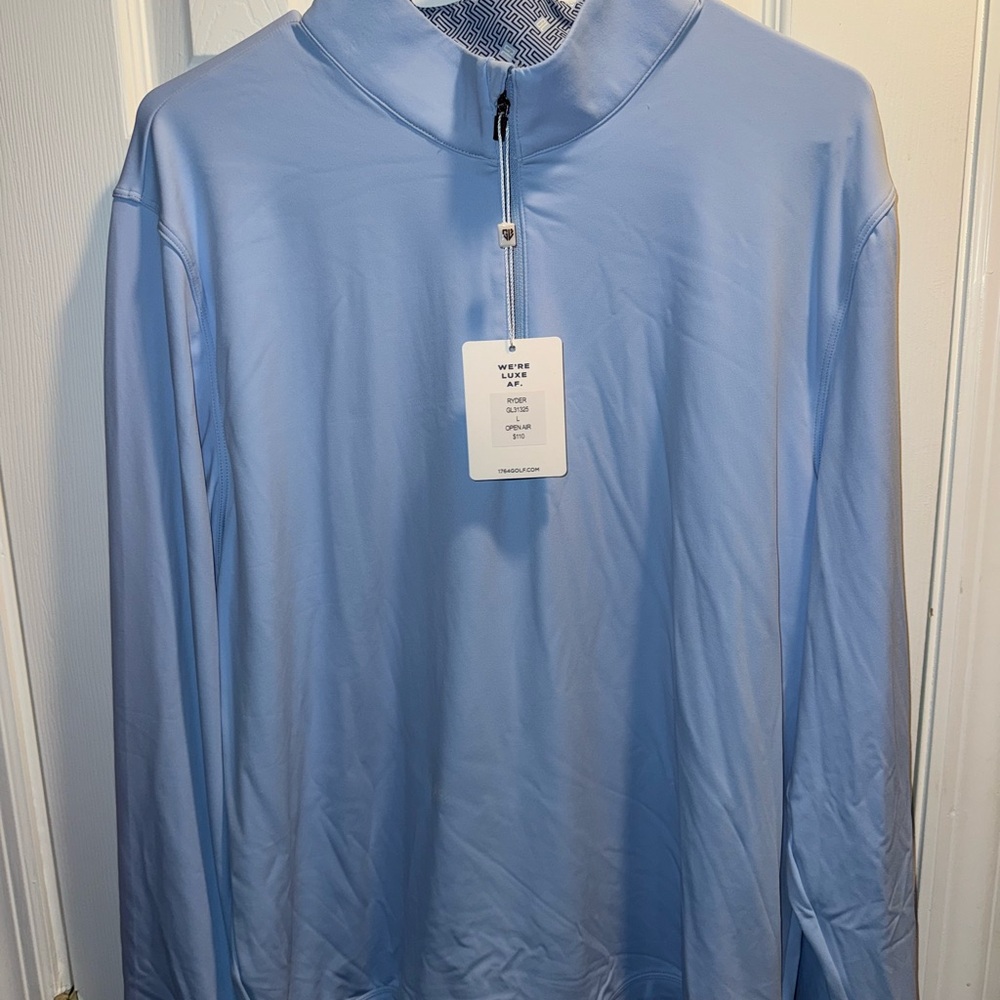 Men's Light Blue Long Sleeve Shirt